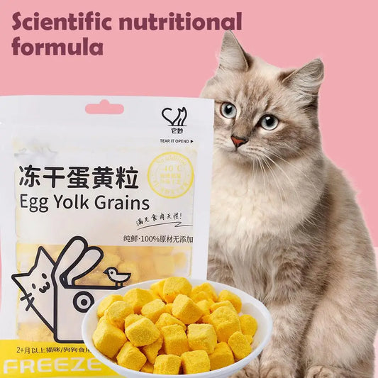 40g Freeze Dried Egg Yolk Granules Snacks Food