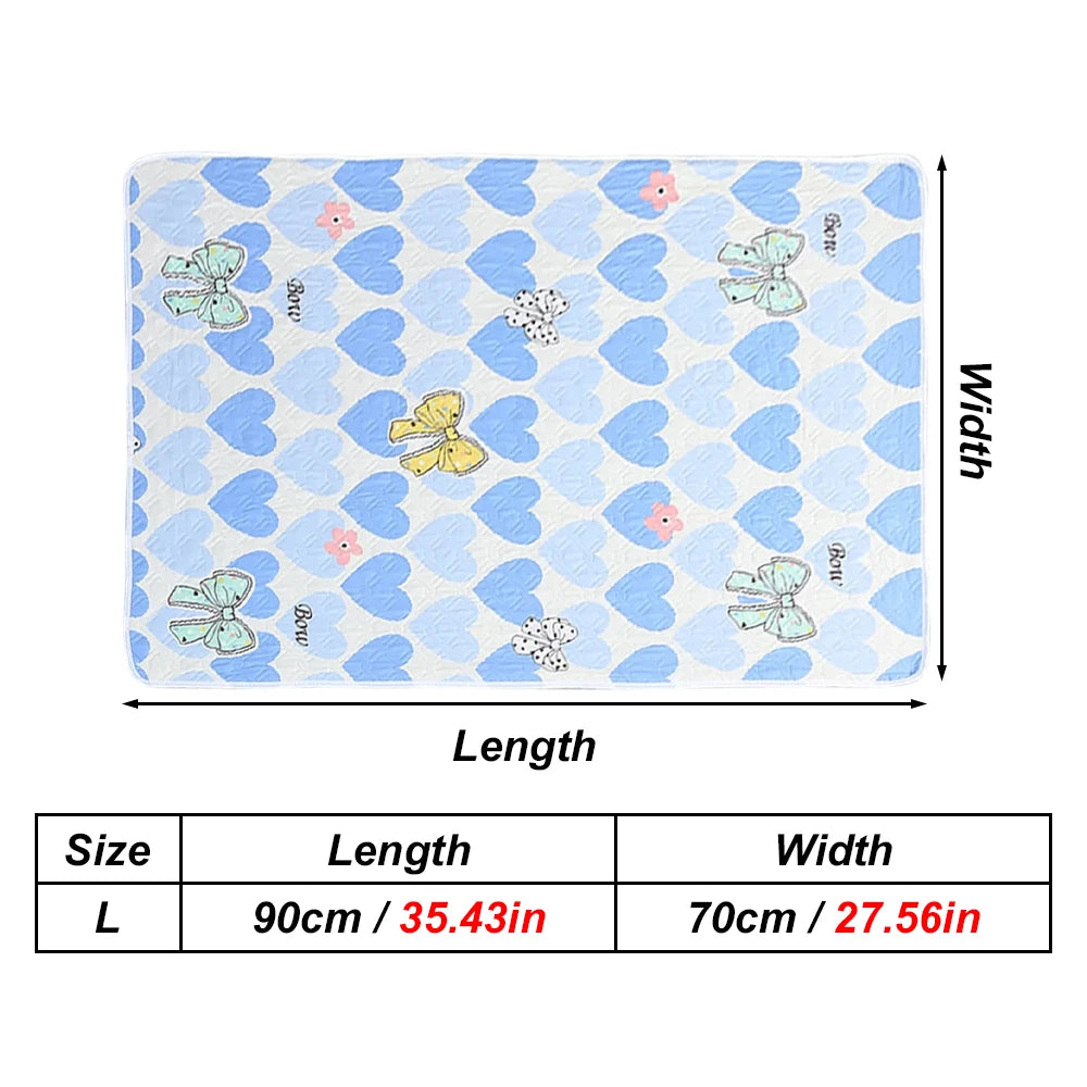 Print Guinea Pig Pee Pad Reusable Cage Liner Mats