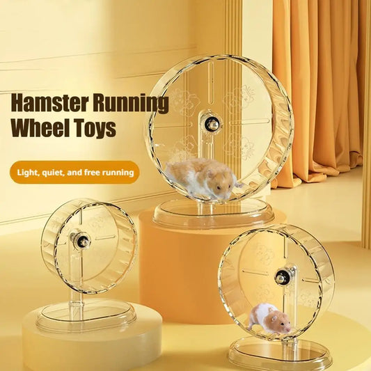Silent Widened Transparent Running Wheel
