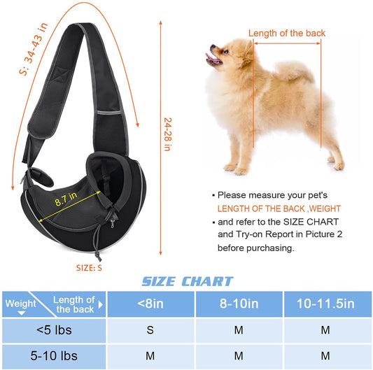 Outdoor Crossbody Carrying Pet Bag