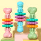 Indestructible TPR Bone Chewing Bite Resistant Teething Toys