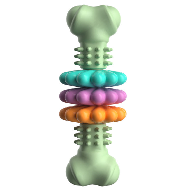 Indestructible TPR Bone Chewing Bite Resistant Teething Toys