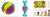 Indestructible TPR Bone Chewing Bite Resistant Teething Toys