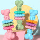 Indestructible TPR Bone Chewing Bite Resistant Teething Toys