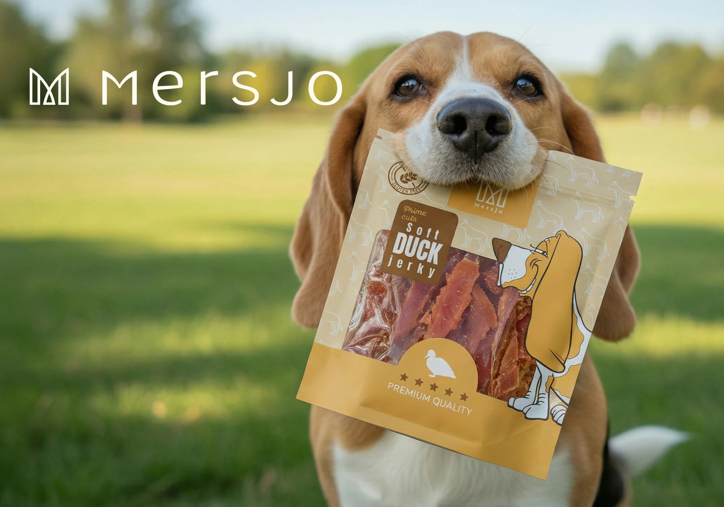 Duck Strips 500g Dog Delicacy-Soft Mersjo