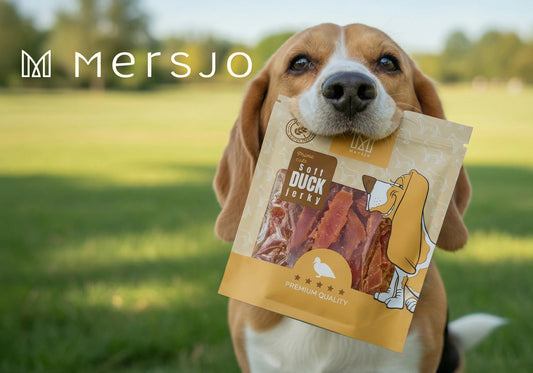 Duck Strips 500g Dog Delicacy-Soft Mersjo