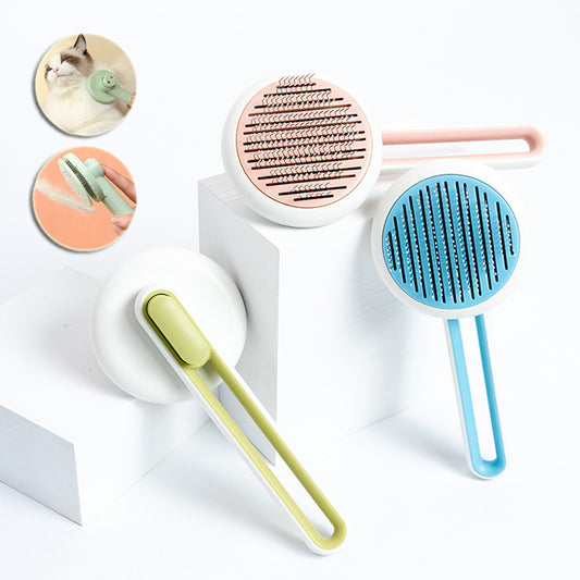 Automatic Massage Hair Remover Cat Brush 