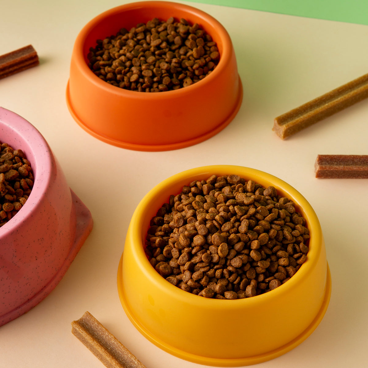 Healthy diet, happy pet