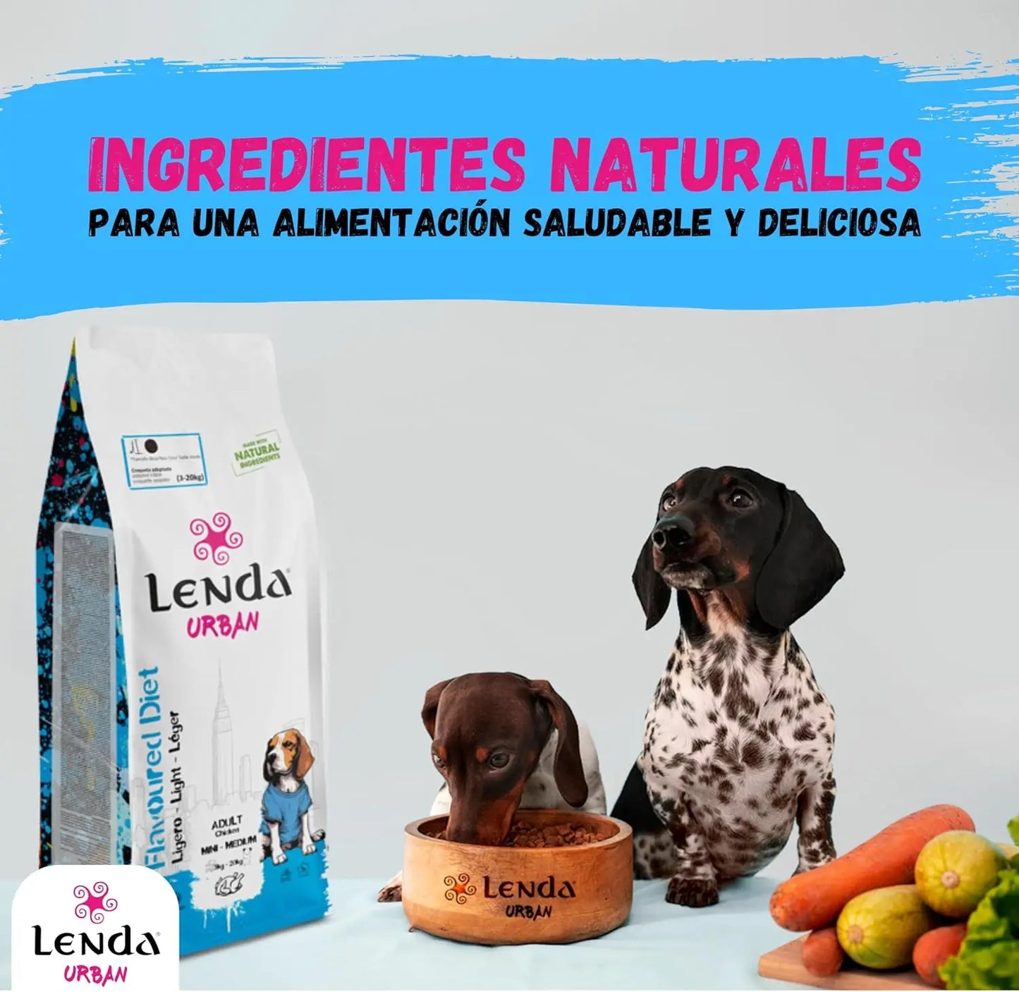 Lenda Urban Light - Natural Low-Calorie Dog Food