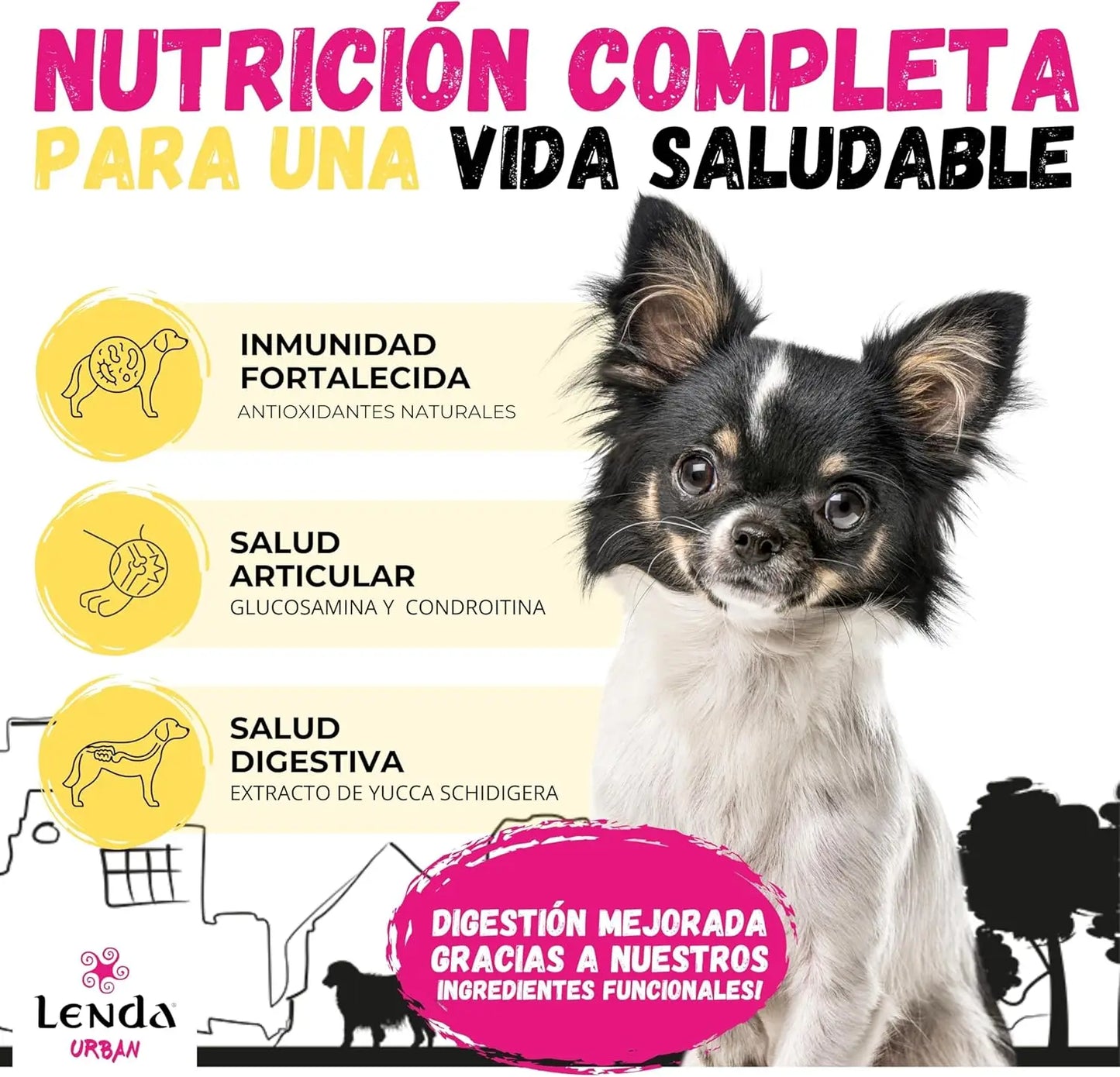 Lenda Urban Light - Natural Low-Calorie Dog Food