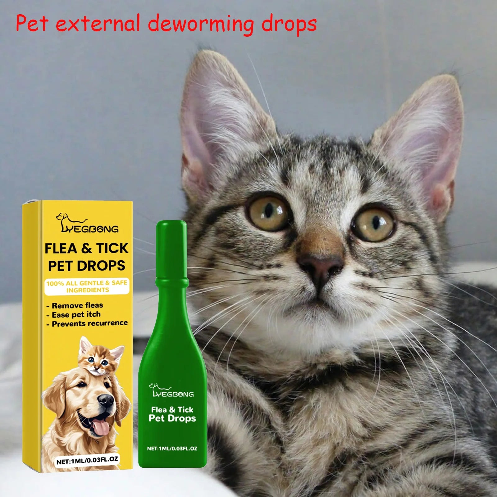 Fast-Acting Flea & Tick Treatment Drops