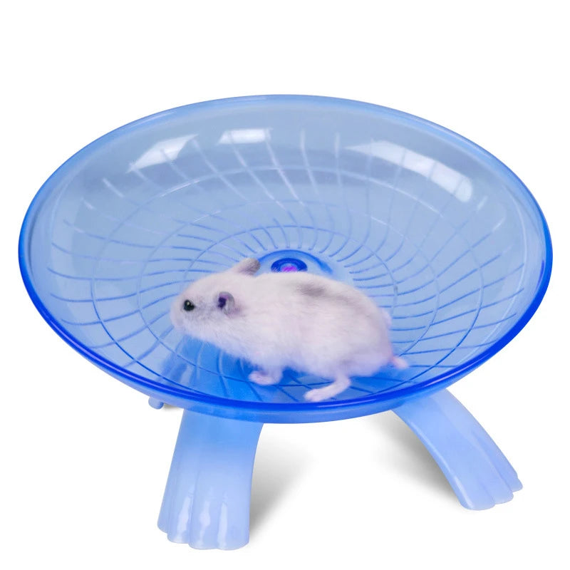 Pet Hamster Running Wheel Mute Flying Saucer