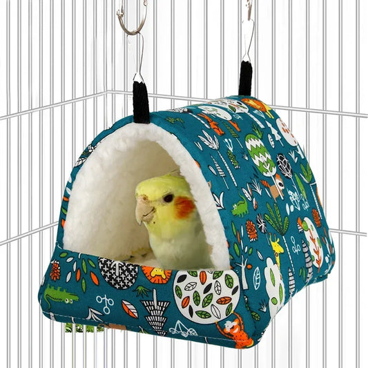 Print Mini Cage Rabbit Bird Bed