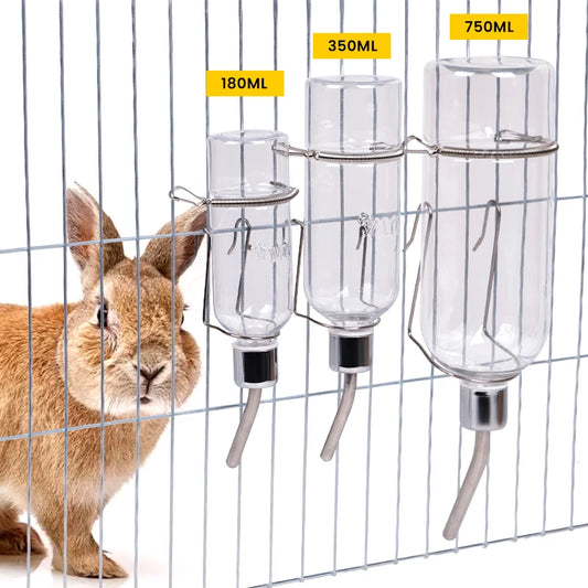 Rabbit Drinking Water Bottle Dispenser