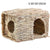 Hamster Guinea Pig Bunny Grass Chew Toy Mat House