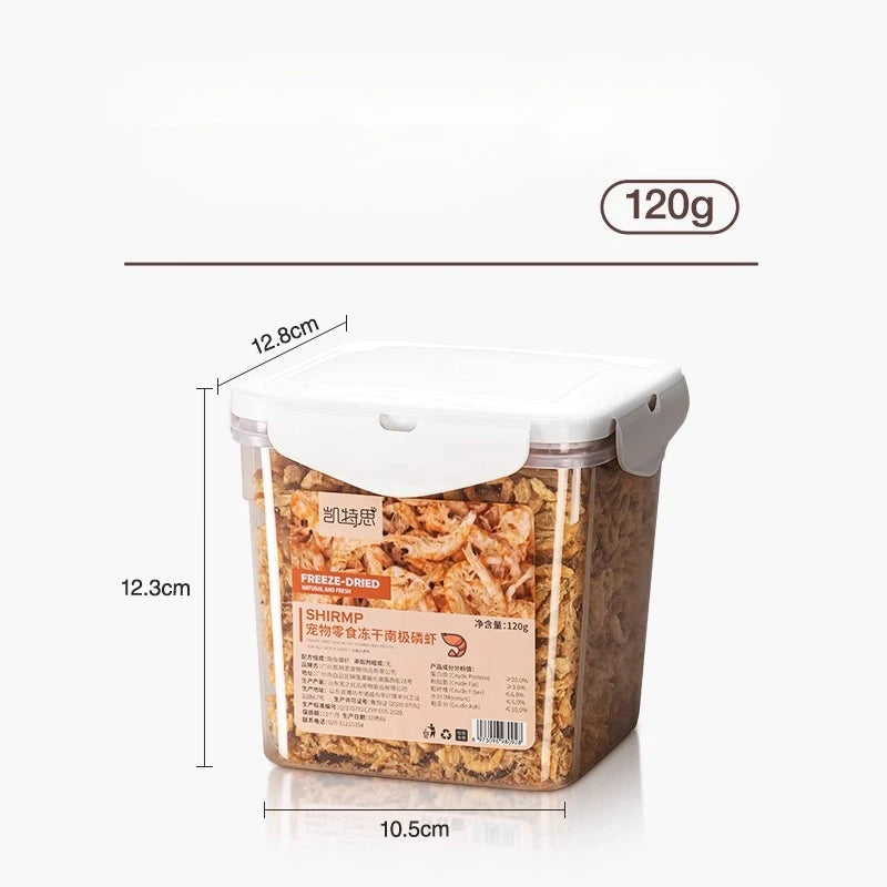 Premium Freeze-Dried Krill Cat Treats