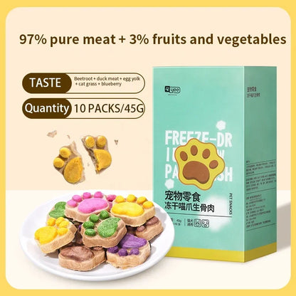 High Protein Chicken Fruits and Vegetables Freeze Dried Food