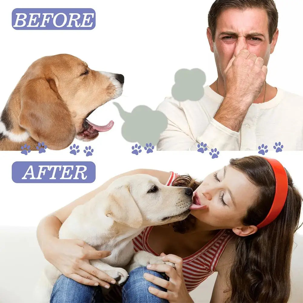 Dog Oral Care Bad Breath Teeth Cleaning Spray