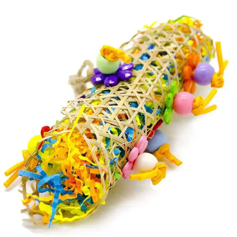 Colorful Bird Parrot Toy Set