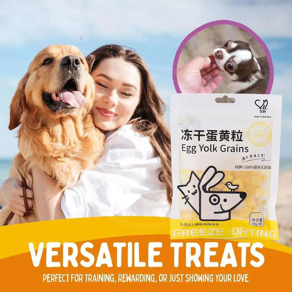 40g Freeze Dried Egg Yolk Granules Snacks Food