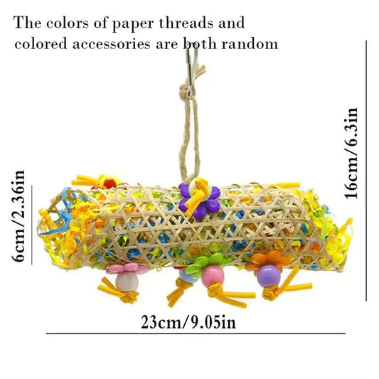 Colorful Bird Parrot Toy Set