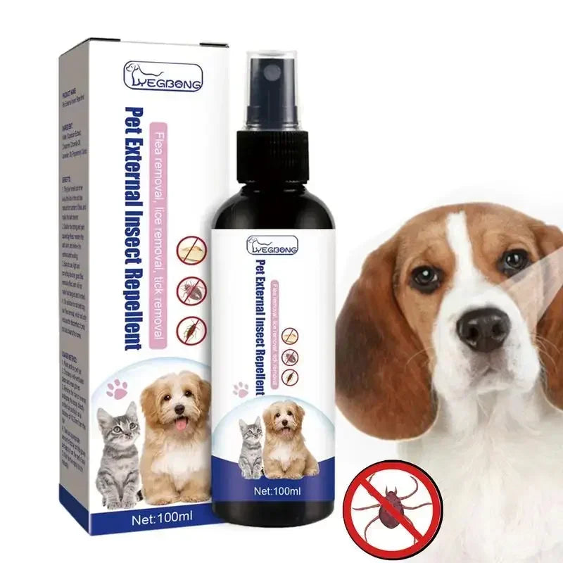 100ml Insectcide Lice Insect Remover Spray Flea Drops