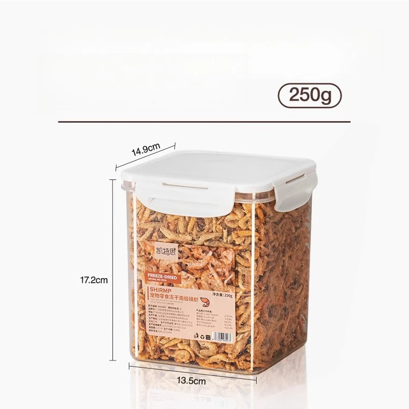 Premium Freeze-Dried Krill Cat Treats