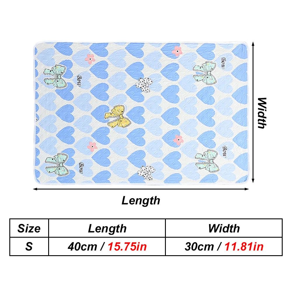 Print Guinea Pig Pee Pad Reusable Cage Liner Mats