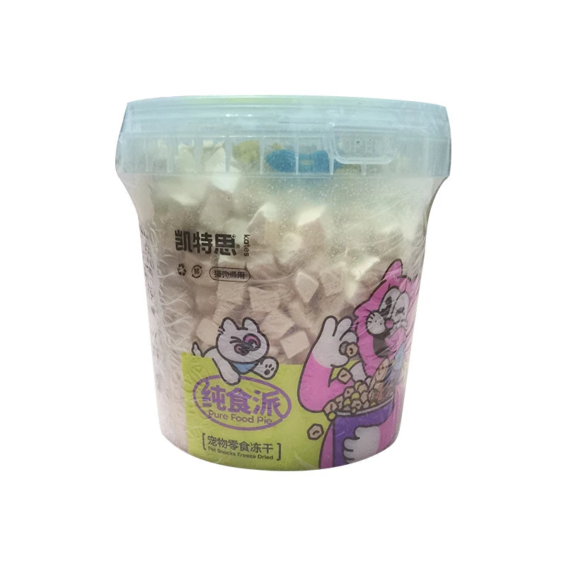 Cat snacks freeze-dried chicken duck