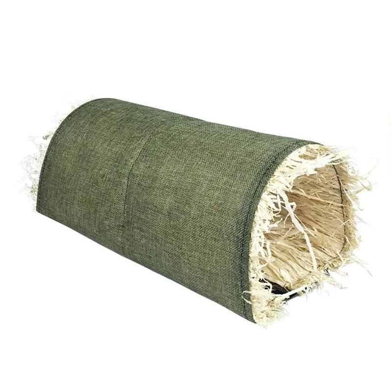 Hamster Guinea Pig Bunny Grass Chew Toy Mat House