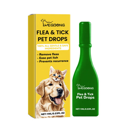 Fast-Acting Flea & Tick Treatment Drops