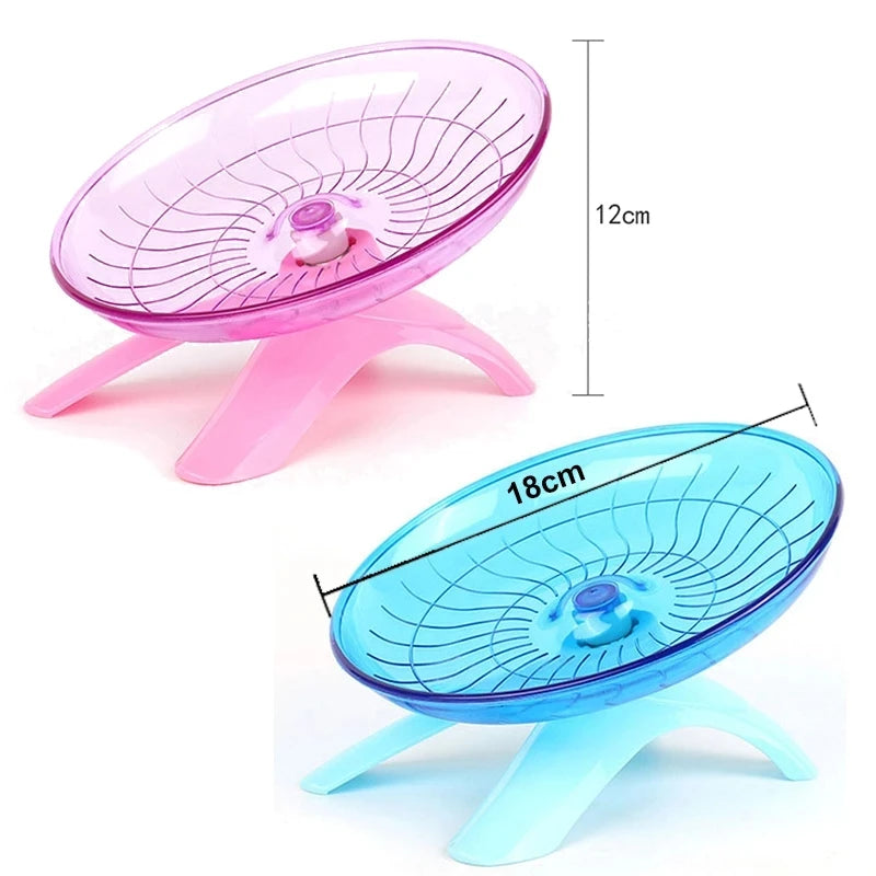 Running Wheel Mute Flying Saucer