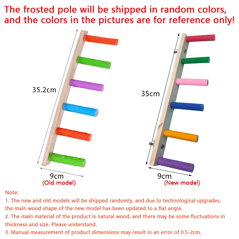 Ladder Bird Interaction Fun Climbing Parrot Toys