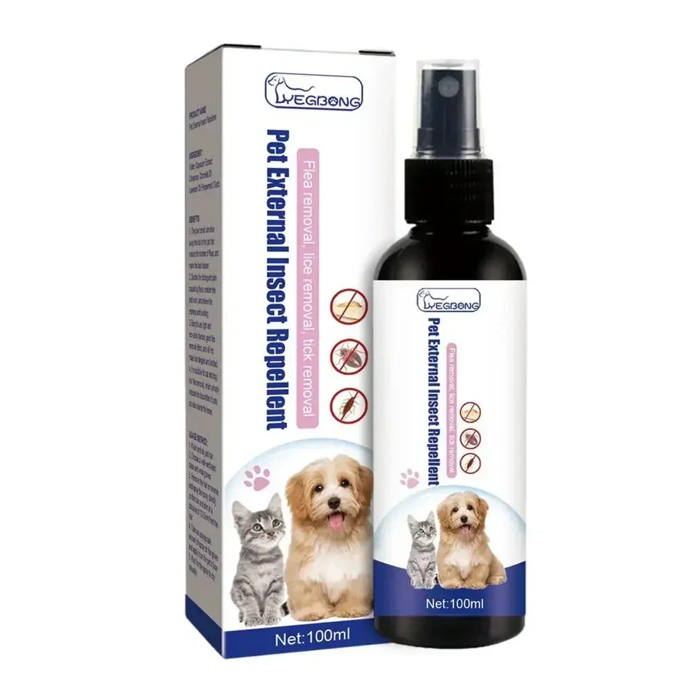 100ml Insectcide Lice Insect Remover Spray Flea Drops