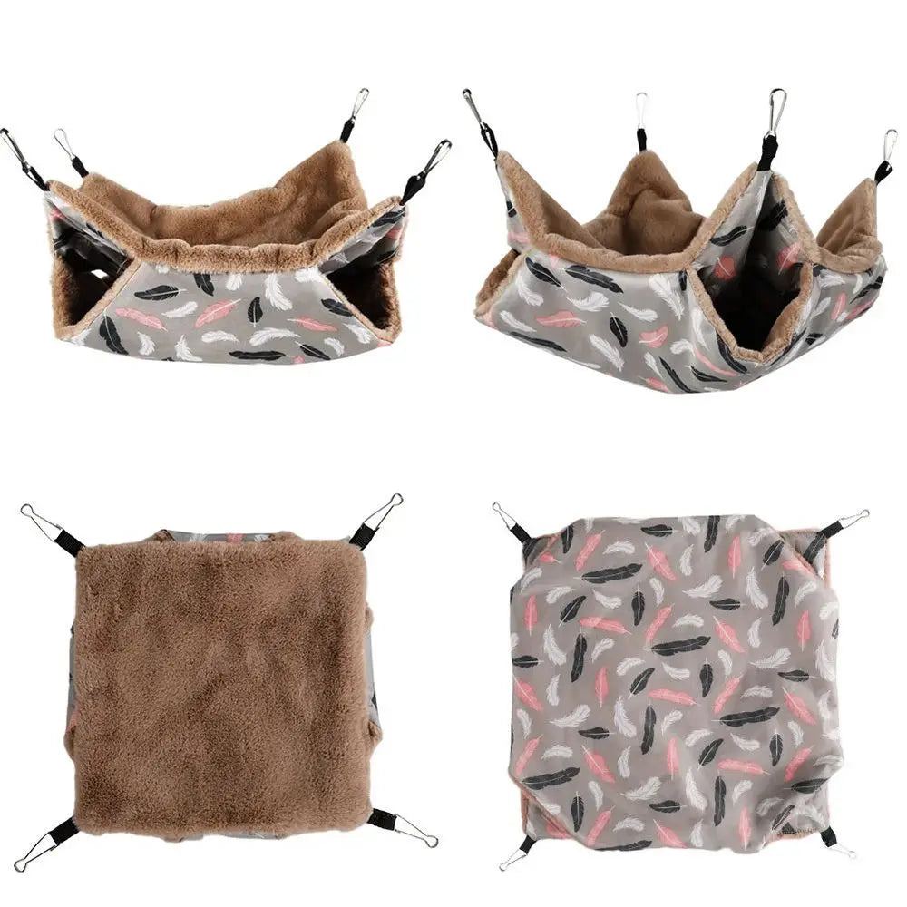 Small Animal Double-layer Thicken Sleeping Bag