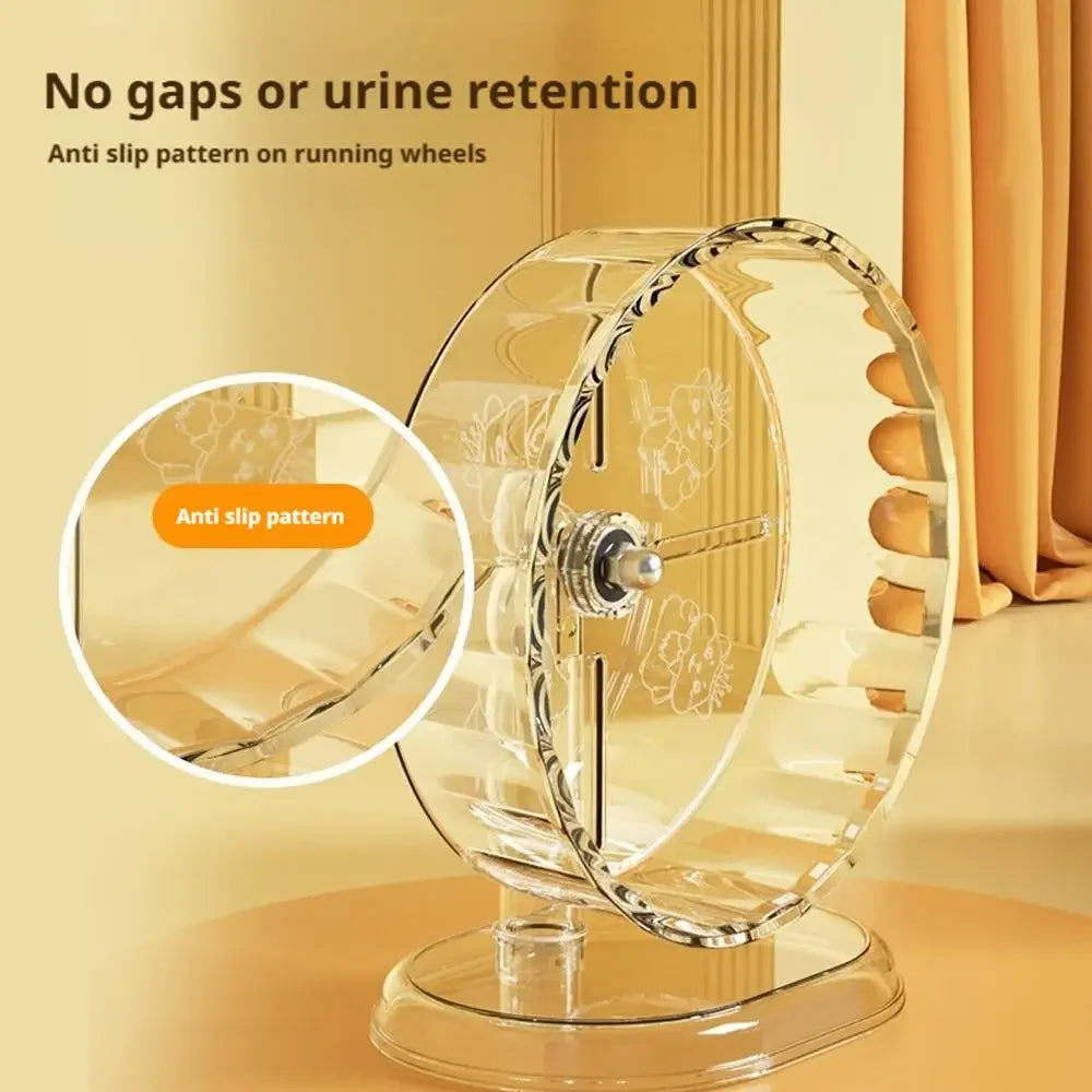 Silent Widened Transparent Running Wheel