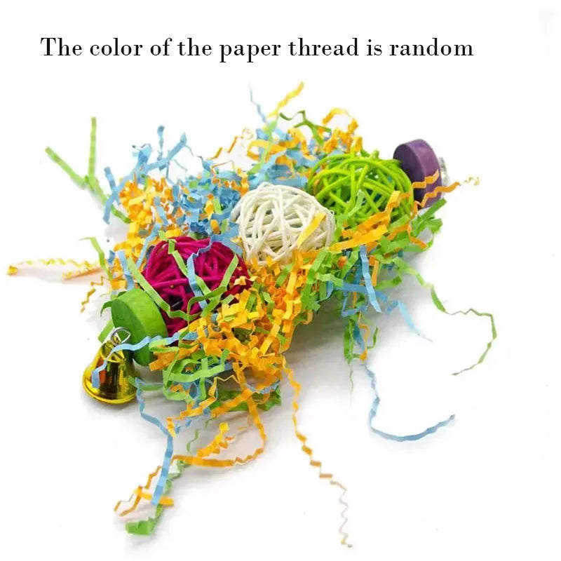 Colorful Bird Parrot Toy Set
