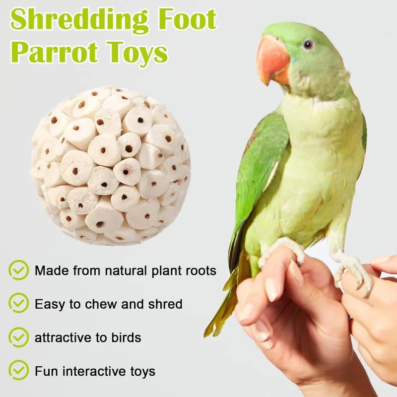 Parrot Chewing Toy Ball