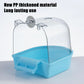 Hanging Transparent Bird Bath Cube