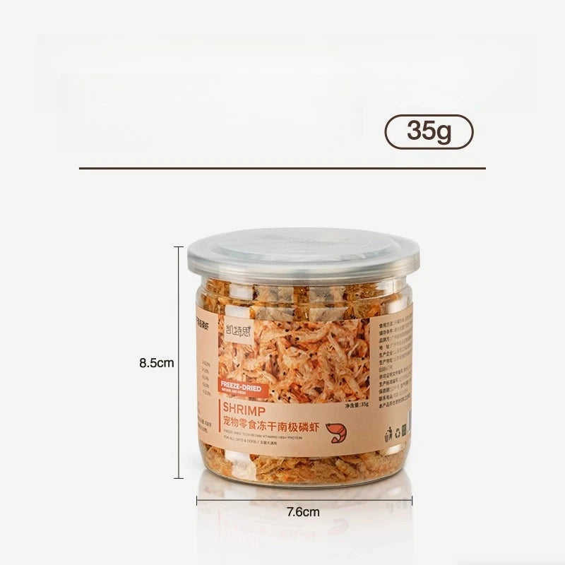 Premium Freeze-Dried Krill Cat Treats