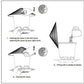 Automatic Foot Feeding Tool Outdoor Bird Feeder