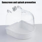 Hanging Transparent Bird Bath Cube