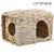 Hamster Guinea Pig Bunny Grass Chew Toy Mat House