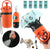 Dog Poop Scoop Set & Claw Waste Selector with Collar Clip