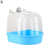 Hanging Transparent Bird Bath Cube
