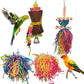 Colorful Bird Parrot Toy Set