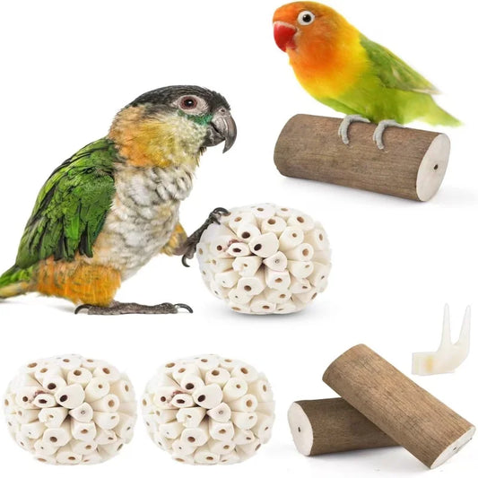 Parrot Chewing Toy Ball