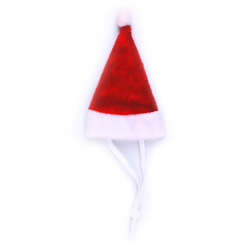 Small Pet Funny Headwear Mole Rat Christmas Hat