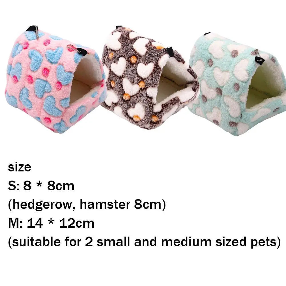 Rodent Warm Hamster House Soft Beds