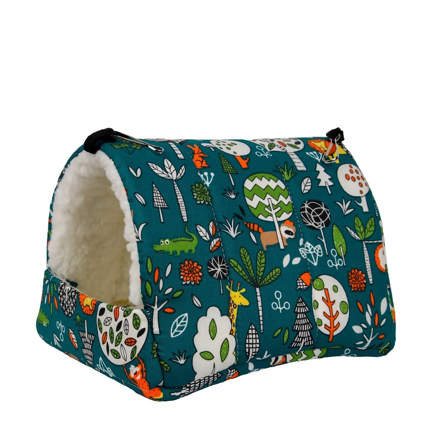 Print Mini Cage Rabbit Bird Bed